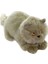 Animals Of The World Yatan Gri Kedi Peluş Oyuncak 26 cm 1