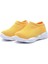 Ultra Hafif Memory Foam Iç Taban Çocuk Triko Spor Ayakkabı SARI-M-1002 3