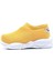 Ultra Hafif Memory Foam Iç Taban Çocuk Triko Spor Ayakkabı SARI-M-1002 4