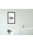 Gift Banyo Dekoratif Ahşap Siyah Çerçeveli Tablo-23 1