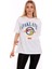 Kadın Oversize Oakland 1986 Baskılı Tshirt 3