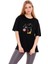 Kadın Oversize Silhouette Baskılı Tshirt 1