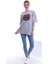 Kadın Oversize Albuquerque Baskılı Tshirt 4