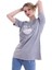 Kadın Oversize No Land Baskılı Tshirt 4