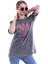 Kadın Oversize Nevada Baskılı Tshirt 3