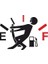 Sticker Master Sticker Master Yakıt Göstergesi Depo Sticker Oto Etiket Çıkartma Oto Motor Pc Etiket 1