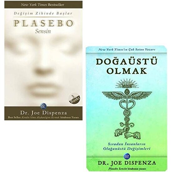 Joe Dispenza Kitapları (2 Kitap Set) Plasebo Sensin,doğaüstü Olmak Ekitap İndir | PDF | ePub | Mobi