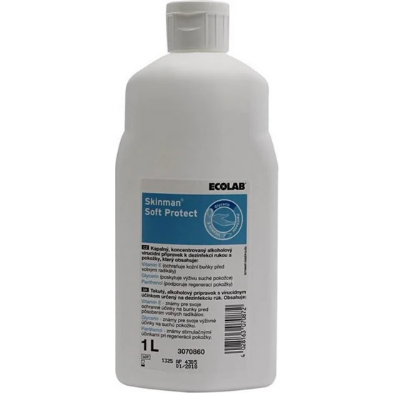 Ecolab Skinman Soft Protect El ve Cilt Dezenfektanı 1 L