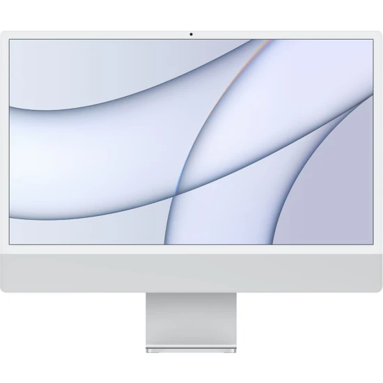 Apple iMac M1 Çip 8GB 256GB SSD macOS Retina 24 FHD All In One Bilgisayar MGTF3TU/A Gümüş