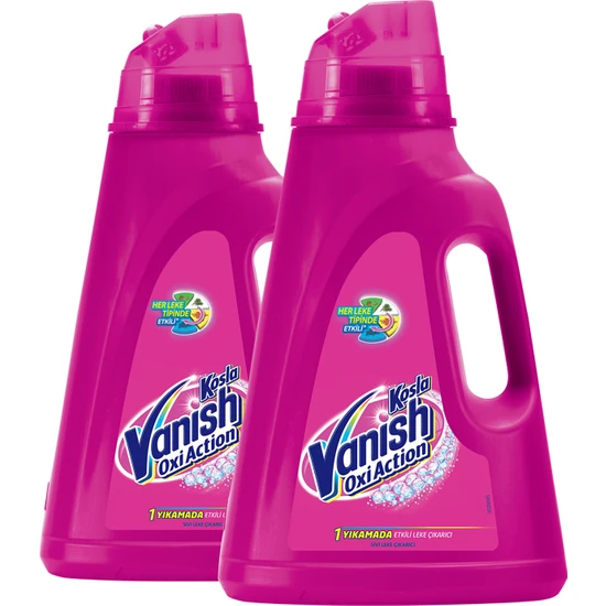 Vanish Kosla Leke Çıkarıcı Sıvı 2 x 3000 ml Renkliler Için