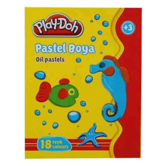 Play-Doh Pastel Boya 18 Renk Pa003