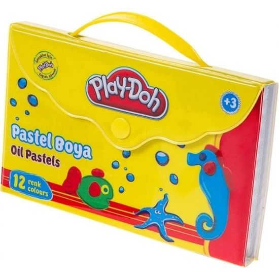 Play-Doh Pastel Boya Çantalı 12 Renk Pa005
