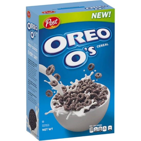 Post Oreo O's Cereal Tahıllı Oreo Kahvaltılık Gevrek 311G