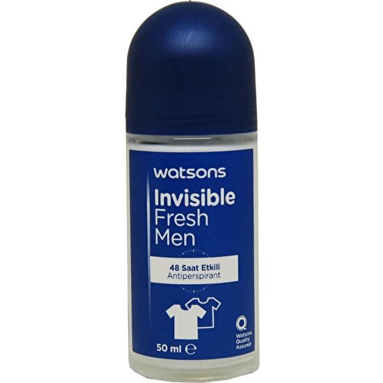 Watsons Invisible Fresh Men Roll On 50 ml