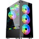 Gameforce GF-8307 Glass 4X120MM Rainbow Fanlı Oyuncu Kasası Gameforce GF-8307 Glass 4X120MM Rainbow Fanlı Oyuncu Kasası