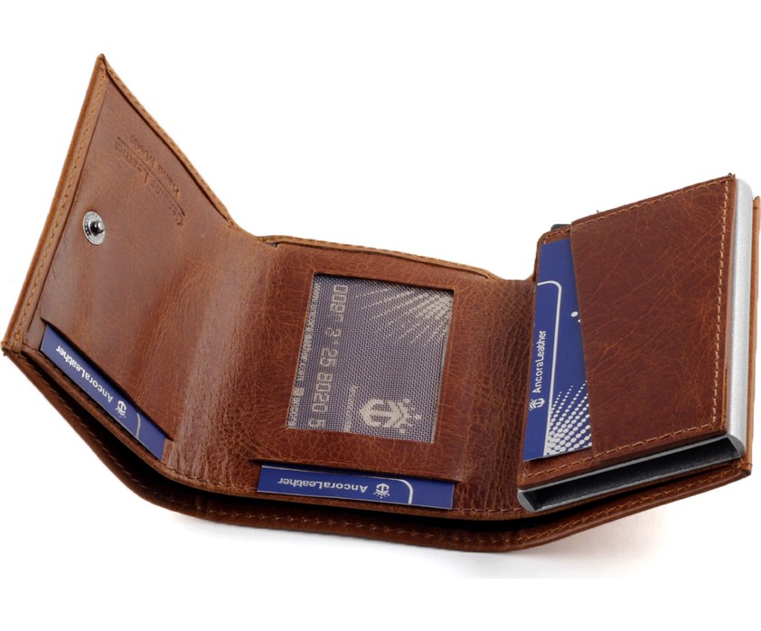 Ancora Leather Deri Mekanizmalı Cüzdan görsel 2
