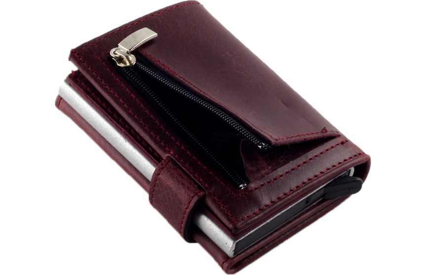 Ancora Leather Deri Crazy Mekanizmalı Cüzdan görsel 4