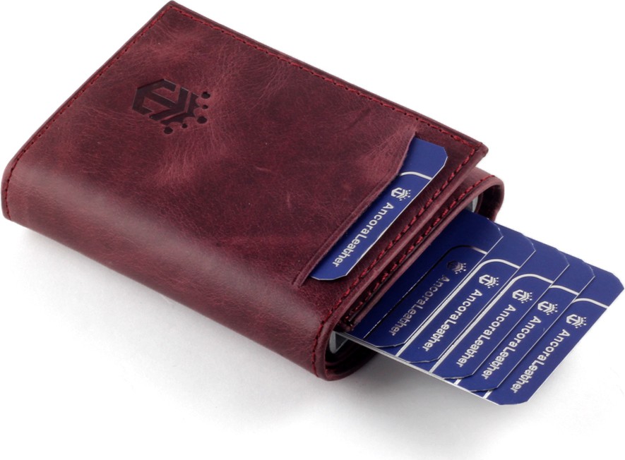 Ancora Leather Deri Mekanizmalı Cüzdan görsel 4