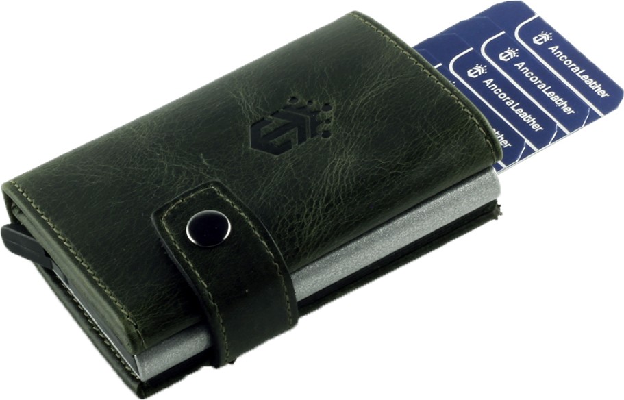 Ancora Leather Deri Crazy Mekanizmalı Cüzdan