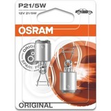 Osram P21/5W Yeni Nesil Ampül 12V 21/5W Çiftli (Çift Duy)