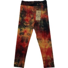 Timi Kids Kız Çocuk Baskısız  Batik Mevsimlik Uzun Tayt