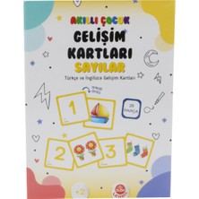 Bubu Akıllı Çocuk Gelişim Kartları (Türkçe-Ingilizce) - Sayılar