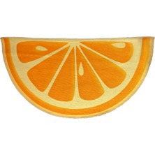 Mira 831 Yarım Meyve Şeklinde Dekoratif Yıkanabilir Halı