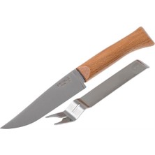 Opinel OP-001834 Peynir Seti (Bıçak + Çatal)