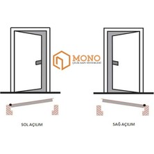 MN-1106 Mono Modern - Lux Çelik Kapı