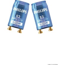 Philips S2 Kısa Skısa Startel 18 W 2'li