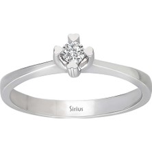 Sirius 0,09 Karat Pırlanta Tektaş Yüzük 0417R0241