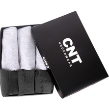 Cnt Erkek 3'lü Atlet Boxer Takım Premium Kutulu