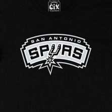 Cix San Antonio Spurs Siyah Tişört