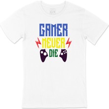 Cix Mavii Gamer Never Die Tişört