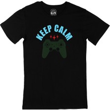 Cix Keep Calm  Siyah Tişört