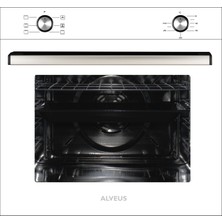 Alveus Cloud 604 Beyaz 3'lü Ankastre Set ( 
  Gls
  640 + 
  Mfa 604 + 
  F4 Ecr Aspiratör)