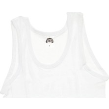 Gümüş G.askı Düz Biye Kız Atlet 12 Lı Paket -3063