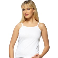 Gümüş Lyc. Ip Askı Bayan Atlet 6 Lı Paket -4047