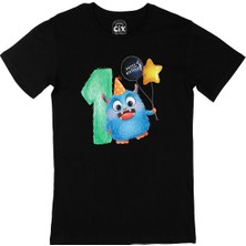 Cix Çocuğumun 1. Yaşına Özel Siyah Tişört