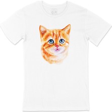 Cix Mavi Gözlü Kedi Tişört