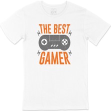 Cix Turuncu The Best Gamer Tişört