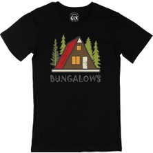 Cix Bungalows Siyah Tişört