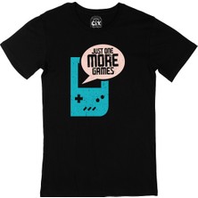 Cix Turkuaz Just One More Game Siyah Tişört