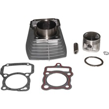 Falcon Cg 125 Silindir Piston 125CC Komple Set Q56,5 15 Perno Gri Flc