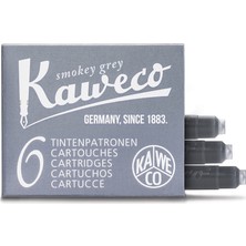 Kaweco 10000997 Dolma Kalem Kartuşu Duman Gri 6'lı