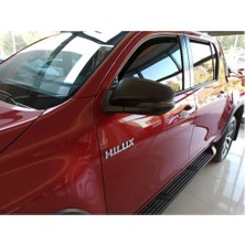 ARTI TUNING Toyota - Hılux Revo Ayna Kapağı Kaplama / Siyah 2016-2020