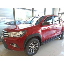 ARTI TUNING Toyota - Hılux Revo Ayna Kapağı Kaplama / Siyah 2016-2020