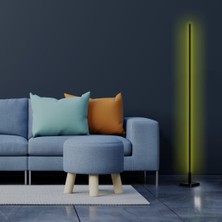 Thorqtech Bella Köşe Lambaderi Dekoratif Oda Aydınlatma Sistemi  150 cm Gece Lambası Full Rgb Uzaktan Kumandalı
