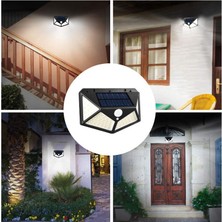 Sw Future Su Geçirmez Güneş Enerjili Suya Dayanıklı 100 LED Duvar Lambası (Yurt Dışından)