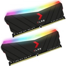 PNY XLR8 Epic-X RGB 16GB(2X8GB) 3000MHz DDR4 CL18 Ram (MD16GK2D4360018XRGB)